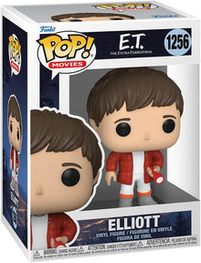 Funko Pop! Movies box featuring E.T. and Elliott figures