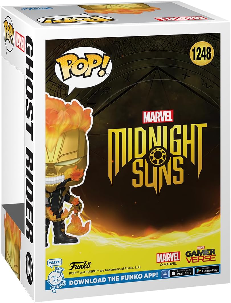 Funko Pop! Marvel Midnight Suns Ghost Rider figure packaging