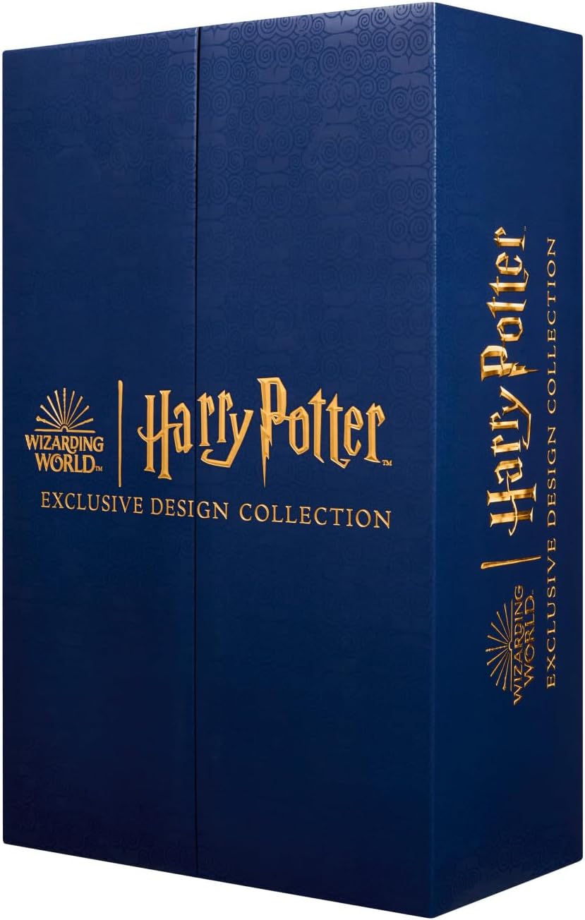 Blue box with 'Harry Potter' and 'Wizardsing World' branding on a white background