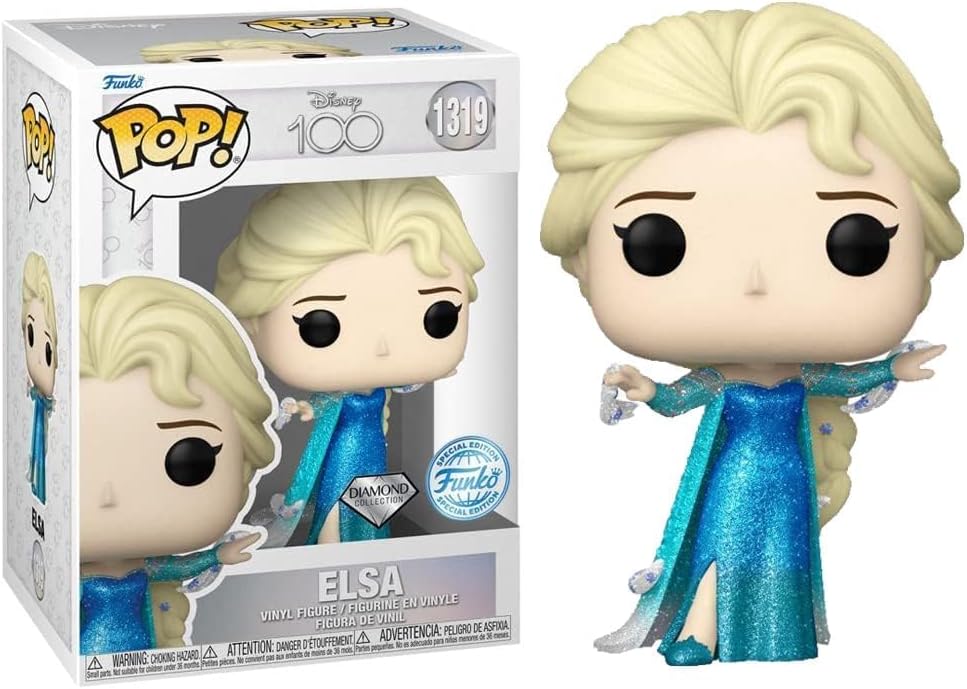 Funko Pop! Elsa figure from Disney's Frozen with packaging
