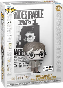 Funko Pop! box featuring Harry Potter with Amazon Exclusive branding