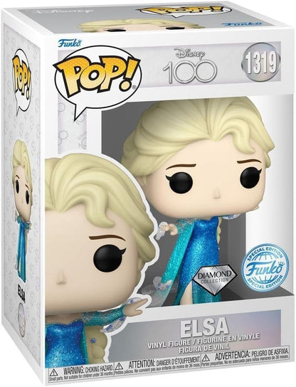 Funko Pop! Elsa figure in packaging with Disney branding