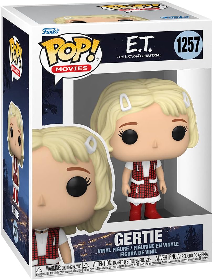 Funko Pop! Movies E.T. Gertie vinyl figure packaging