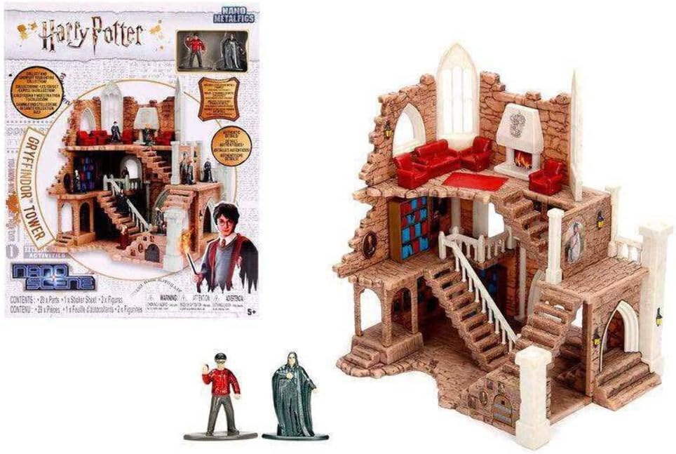 Harry Potter toy set with detailed house model and packaging
