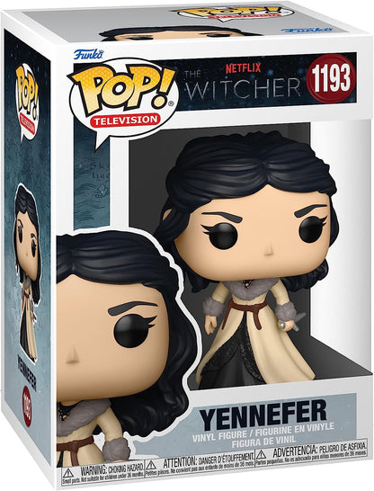 Funko Pop! Yennefer vinyl figure packaging from The Witcher on Netflix