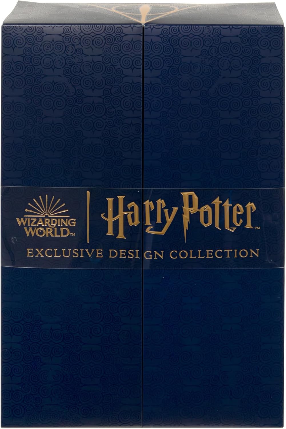 Blue packaging with 'Harry Potter' and 'Wizarding World' branding