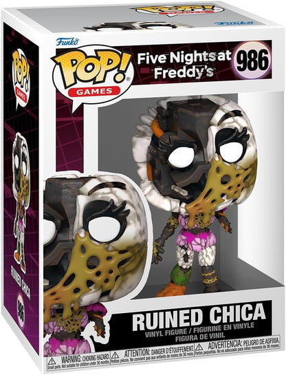 Funko Pop! Five Nights at Freddy's Ruined Chica vinyl figure packaging