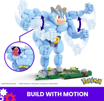 Pokémon figure with motion capabilities on a white background