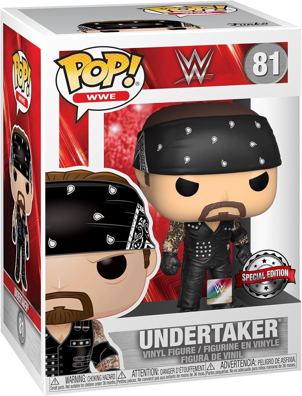 Undertaker funko Pop in box