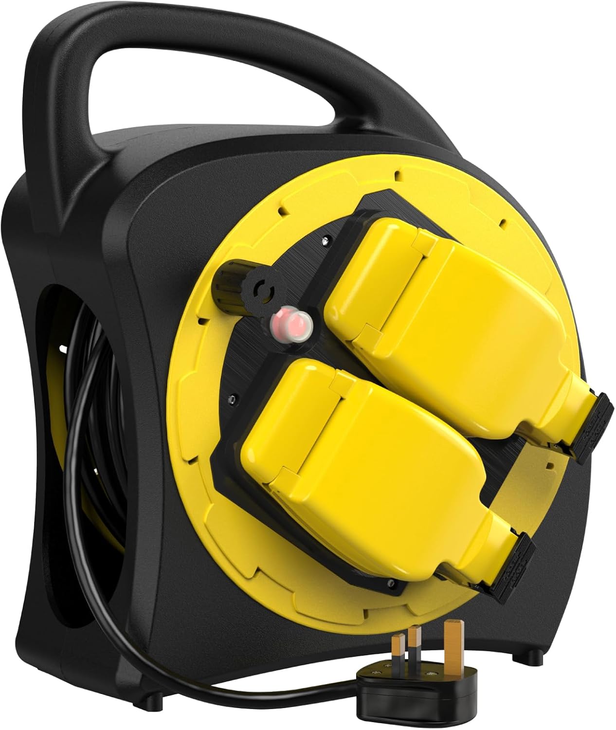 SLx Outdoor Heavy Duty Extension Lead - Waterproof - 30m - 2 Socket Extension Reel