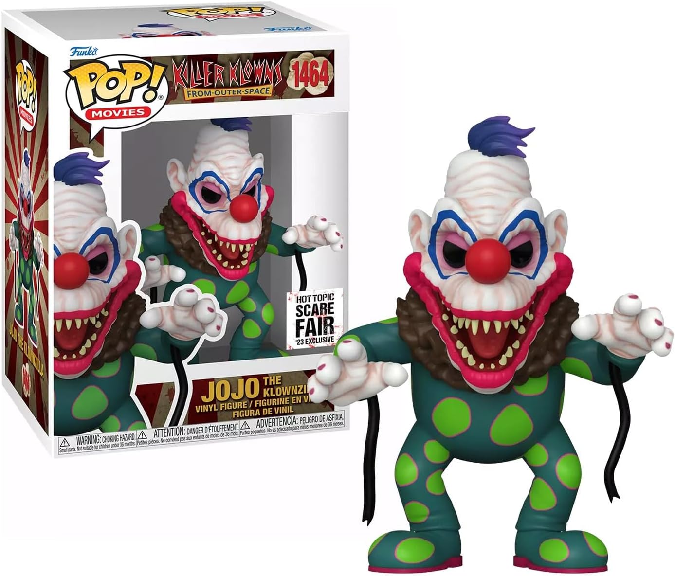 Jojo the Klown Pop! vinyl figure with packaging