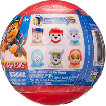 Ball packaging with Paw Patrol Mash'ems characters on a white background