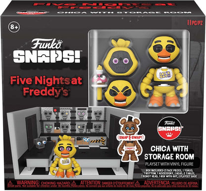 Funko Five Nights at Freddy's Chica with Storage Room figure set packaging