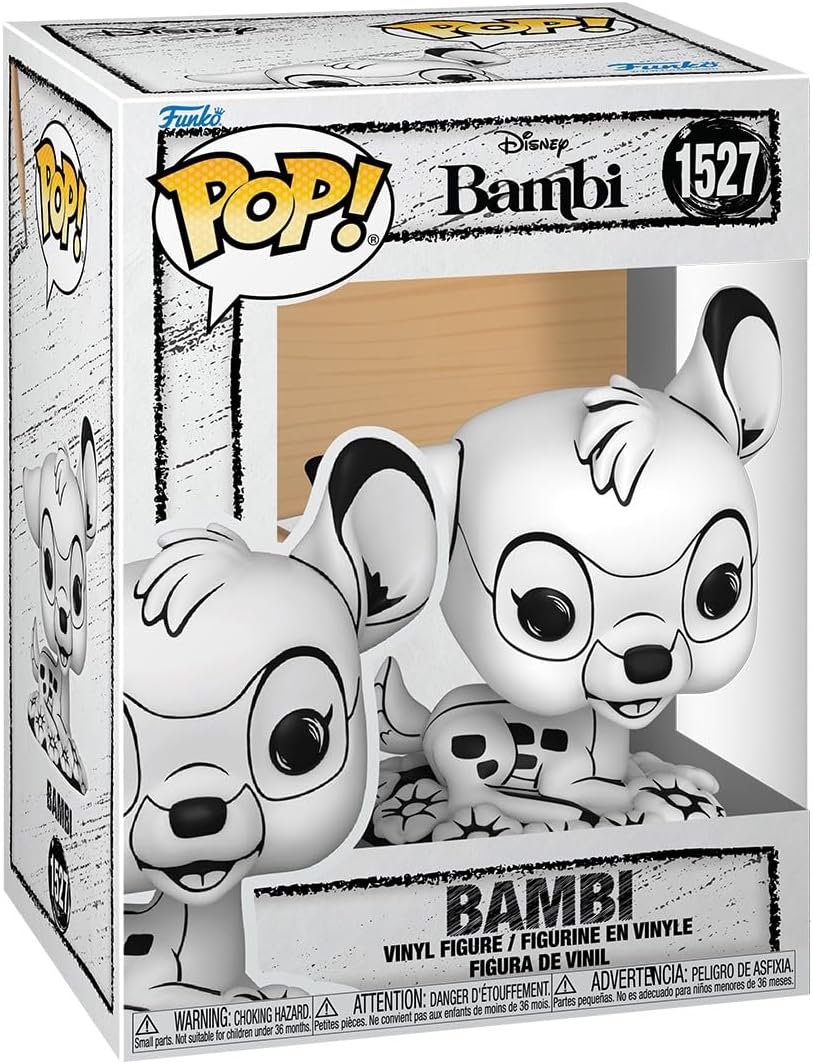 Funko Pop! vinyl figure packaging featuring Bambi and Thumper