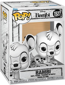 Funko Pop! vinyl figure packaging featuring Bambi and Thumper