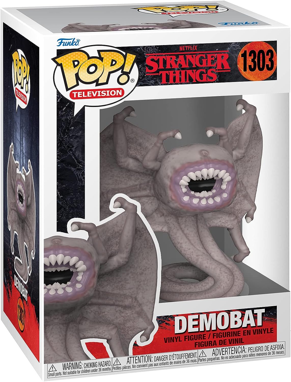 Funko Pop! Stranger Things Demobat vinyl figure packaging