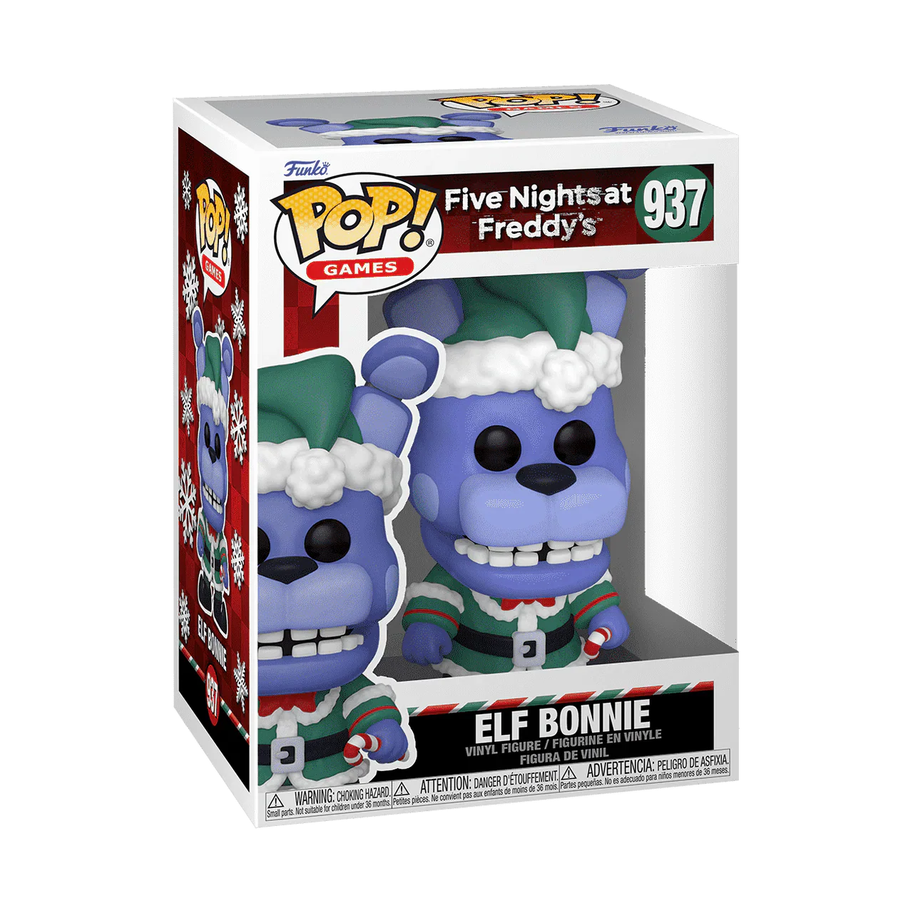Funko Pop! vinyl figure of Elf Bonnie from Five Nights at Freddy's in packaging