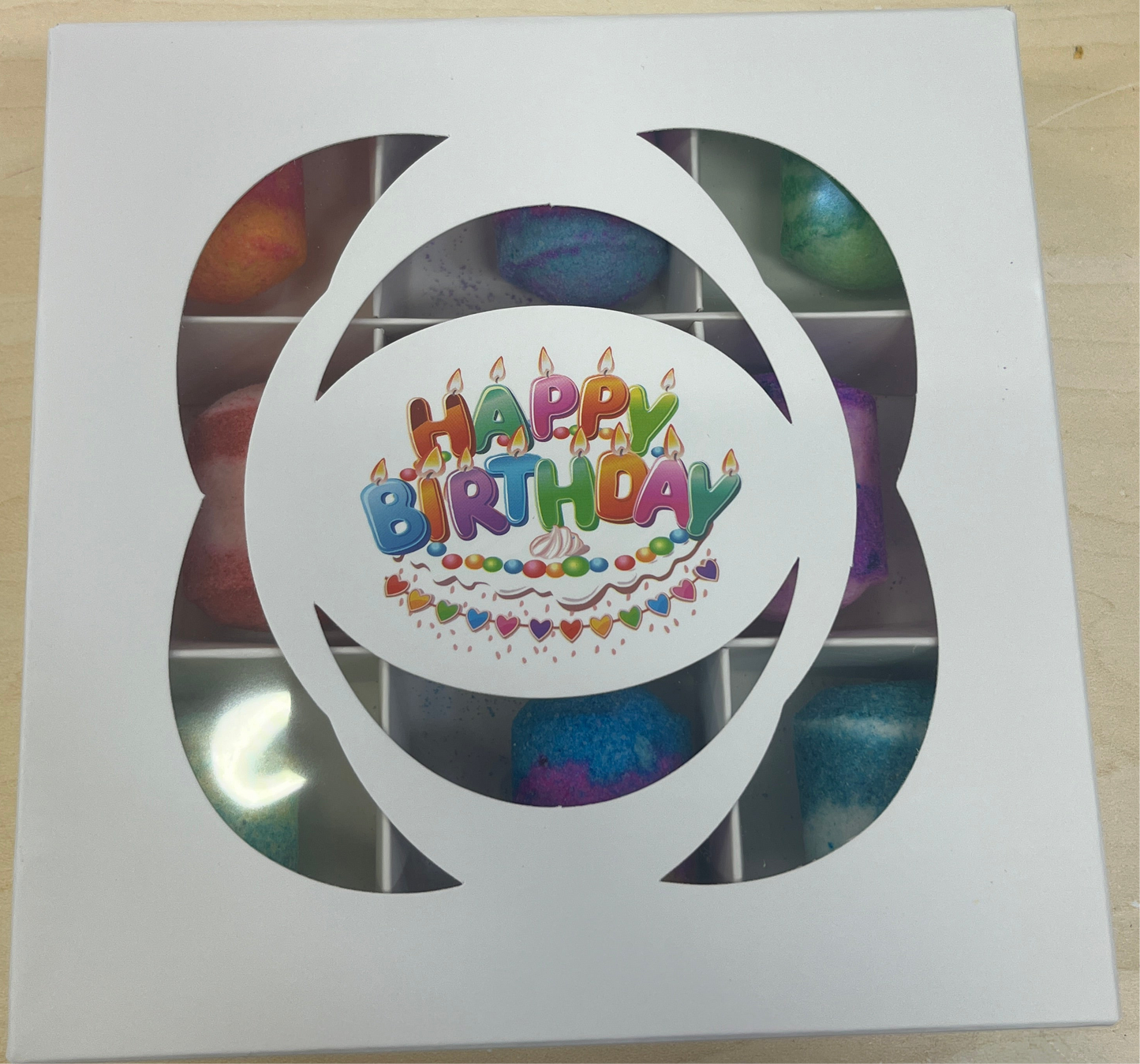 Mini Bath Bomb Birthday Gift Set