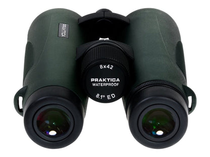 PRAKTICA Ambassador ED 8x42mm Binoculars - Green