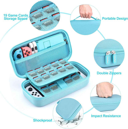 Nintendo Switch OLED Case 19-in-1 Bundle Carrying Case With Loads of Extras!