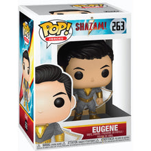 Funko Pop! vinyl figure packaging for Shazam! with Eugene figure