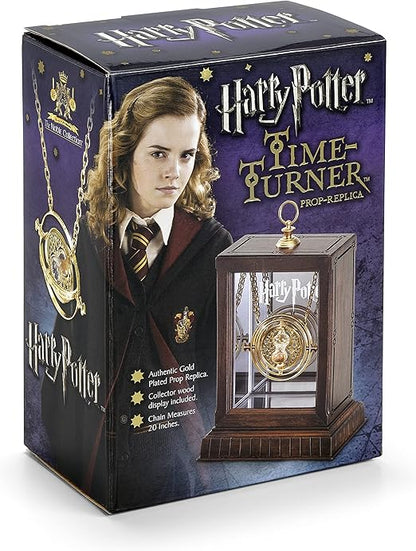 Boxed Harry Potter Time Turner prop-replica with Hermione Granger on packaging