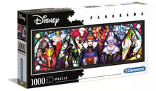 Disney Panorama puzzle box with stained glass-style artwork on a white background