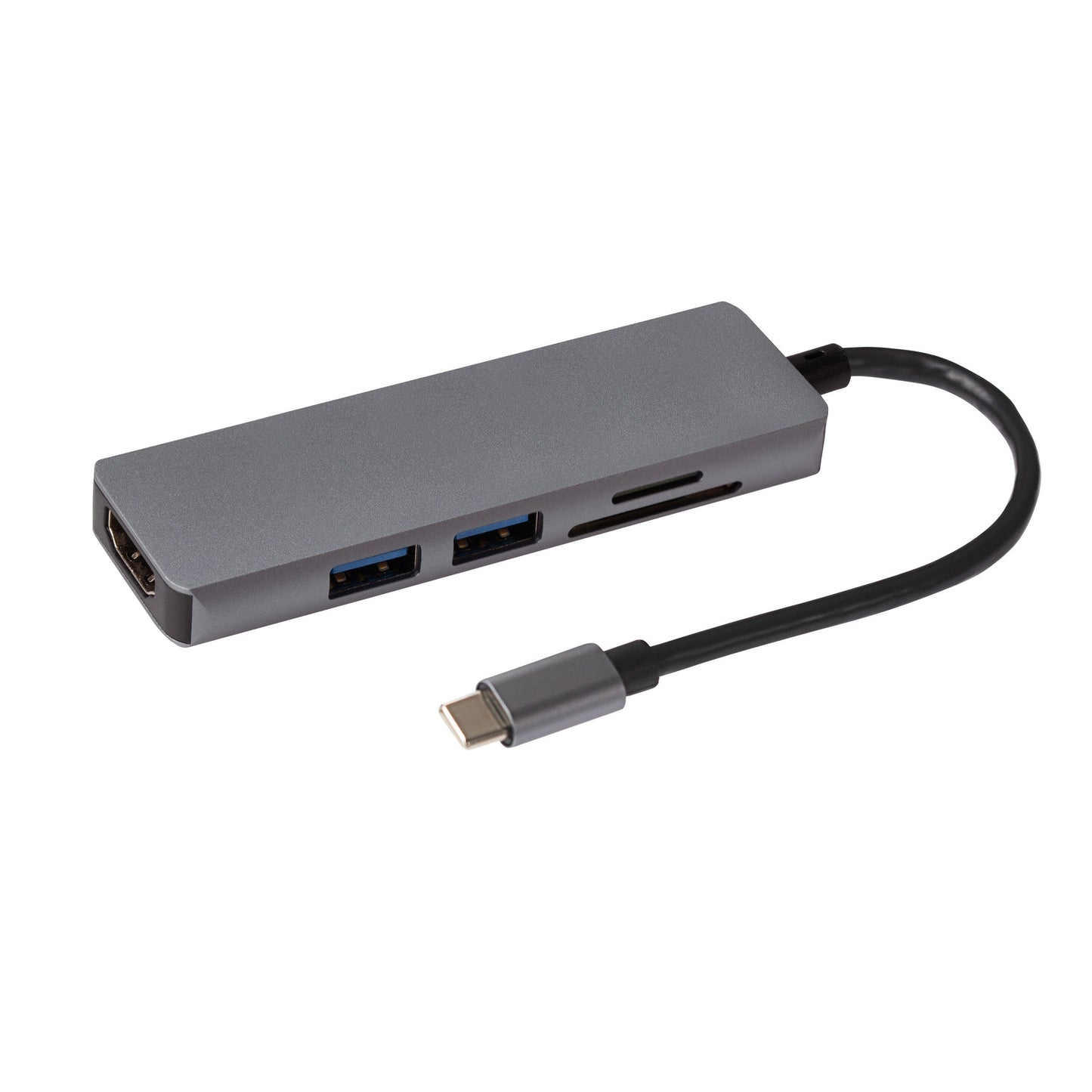 USB-C Multiport Hub to 2x USB-A 3.0 / HDMI 4K / SD Card Reader