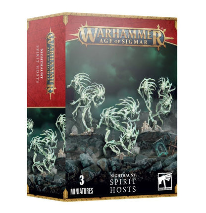 Warhammer Age of Sigmar Nighthaunt Spirit Hosts miniatures box on a white background