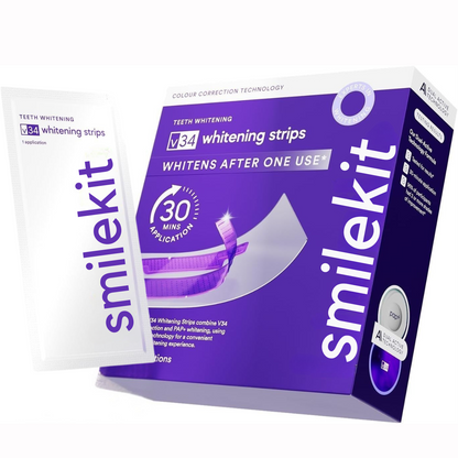 V34 Purple Whitening Strips