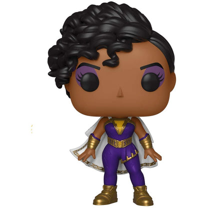 Funko Pop! vinyl figure of a character in a purple and gold outfit on a white background