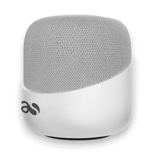 Acoustic Solutions 1 portable Bluetooth speaker in white. Clear, high-quality sound, compact & easy to carry. Shop now at New, Used and More!