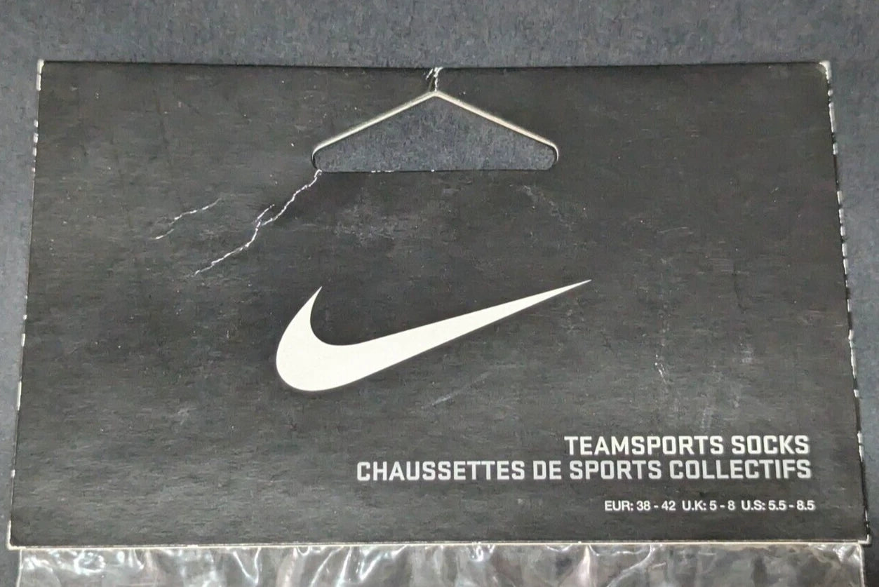 Nike Teamsports Football Socks UK 5-8 Yellow Blue | New, Used and More