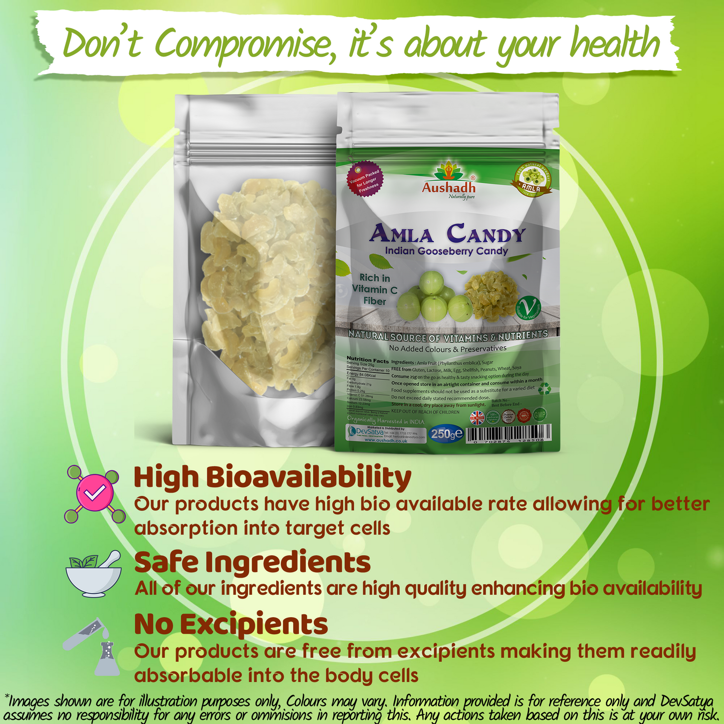 Amla Fruit (Gooseberry) Candy 250grm