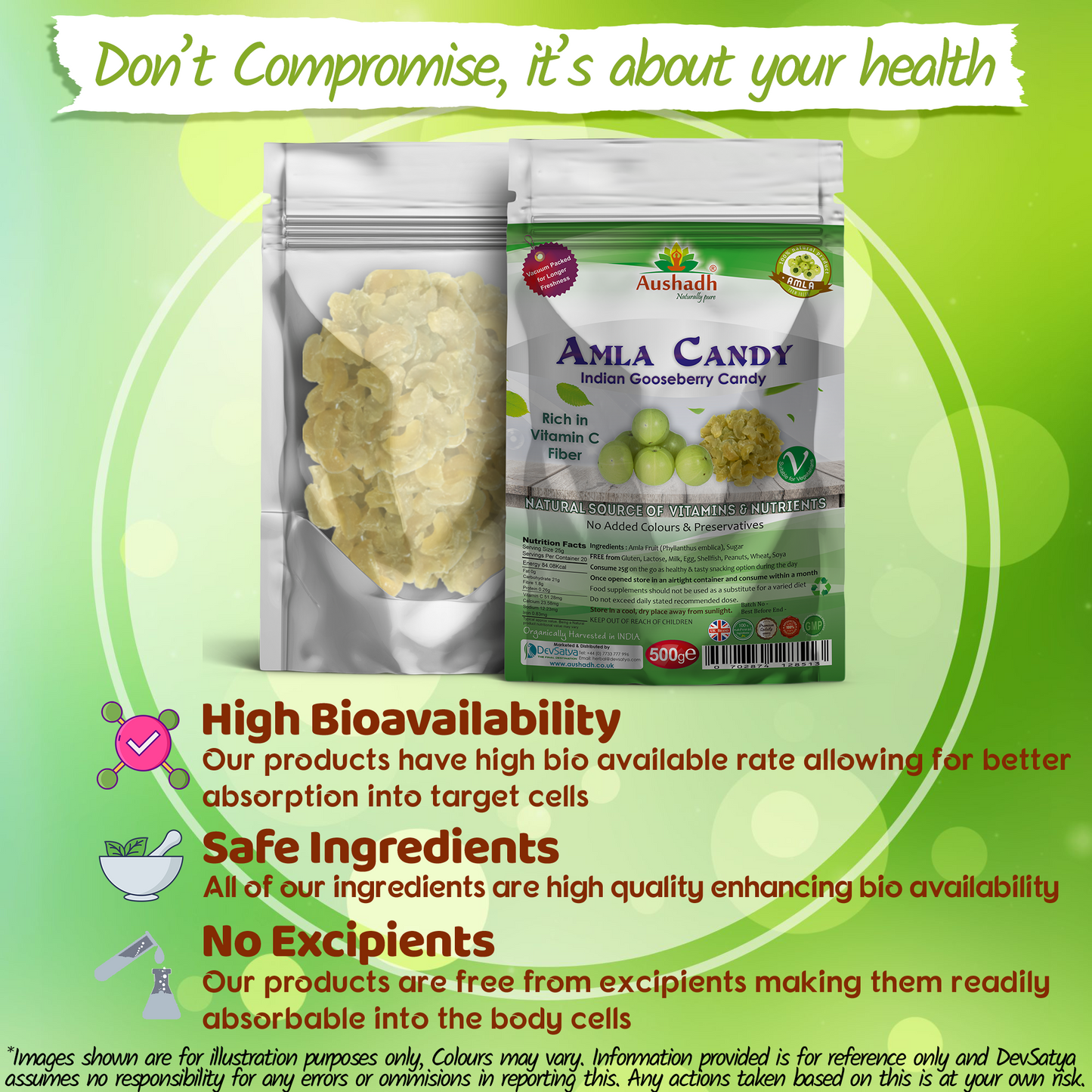 Amla Fruit (Gooseberry) Candy 500grm