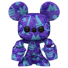 Funko Pop! vinyl figure with purple and blue pattern on a white background