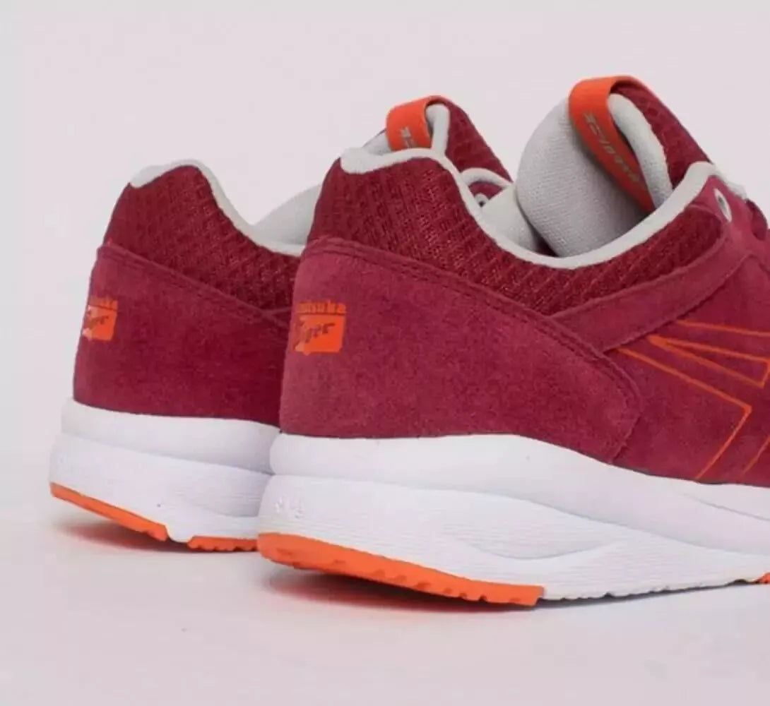 Asics Onitsuka Tiger Shaw Runner Suede Trainers / Burgundy