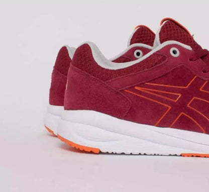 Asics Onitsuka Tiger Shaw Runner Suede Trainers / Burgundy