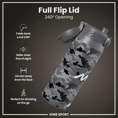 MotoGP Insulated Steel Water Bottle, MotoGP Camouflage, 750ml (24oz)