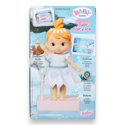 BABY Born Storybook Fairy Ice doll with movable limbs and magical accessories. Perfect for imaginative play. Shop now at New, Used and More!