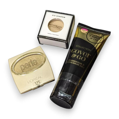 Shop our Nude Make-Up Set featuring products by L’Oréal, Collection & Wonderland. Includes foundation & eye shadows. Available at New, Used and More!