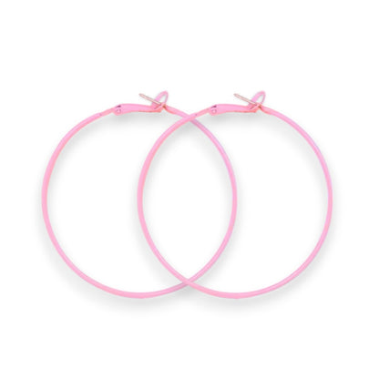 Amnesia Jewellery | Large Colourful Party Fashion Hoop Earrings