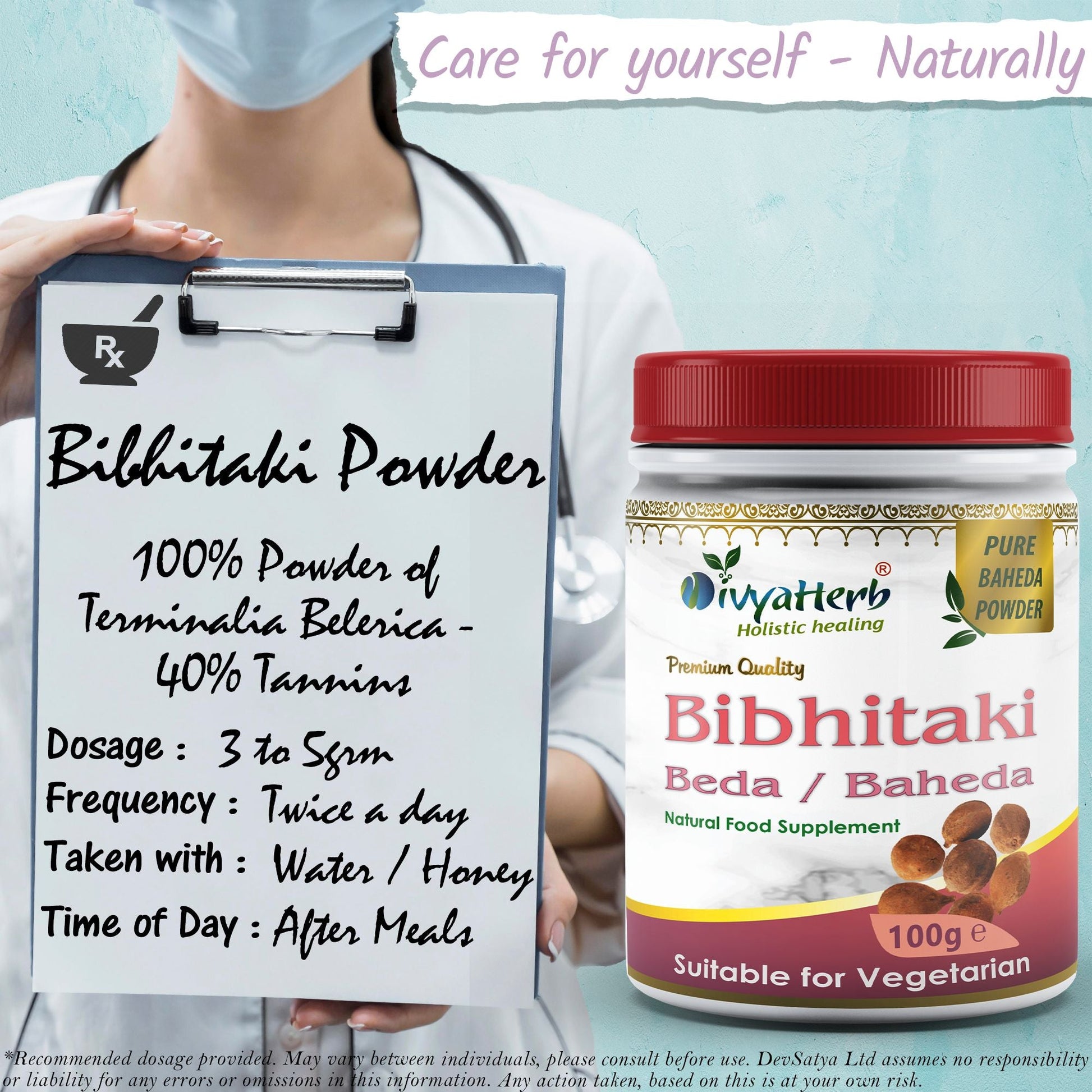 Bibhitaki Fruit Powder