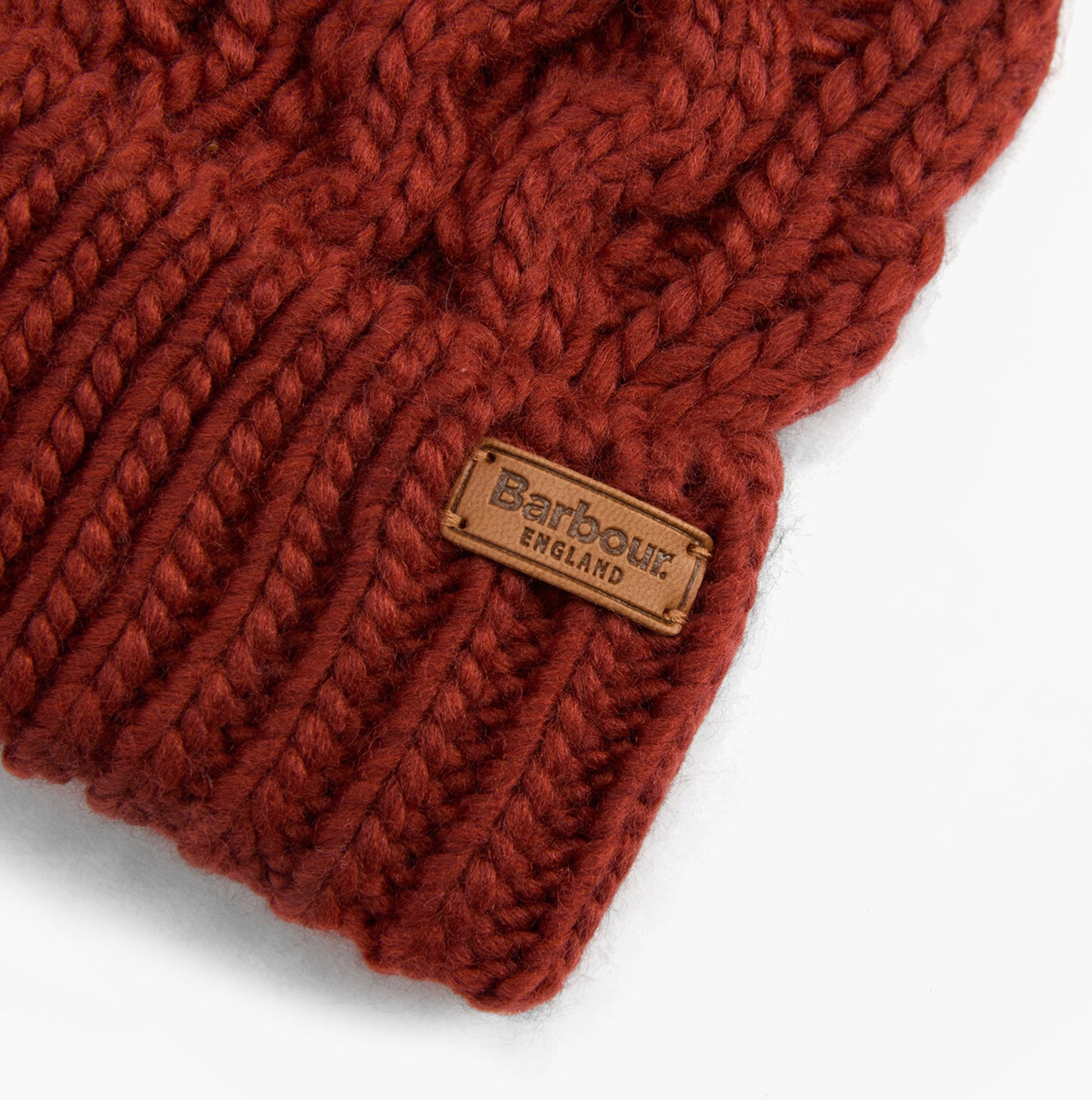 Barbour PENSHAW Womens Beanie Burnt Henna