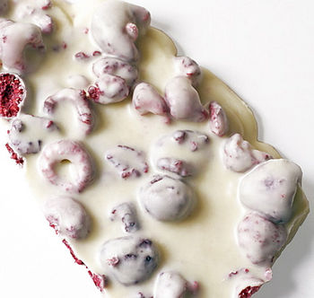 Handmade White Chocolate and Raspberry Berry Delicious