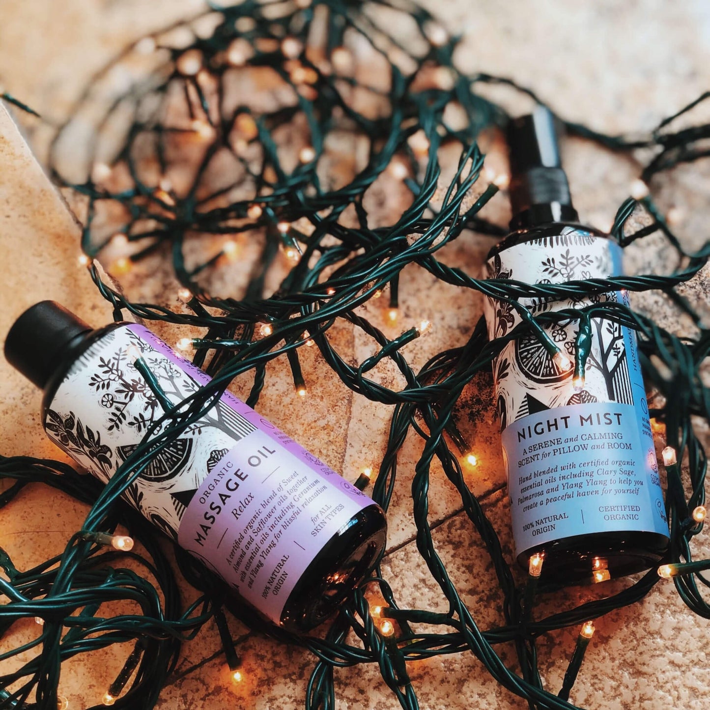 Relax Organic Massage Oil