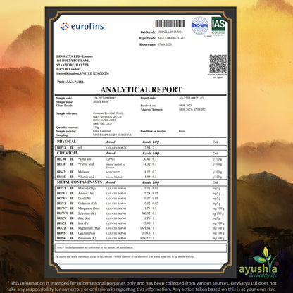 Black Gold Pure Himalayan Shilajit Resin, Natural Source of Fulvic Acid - 50 grm