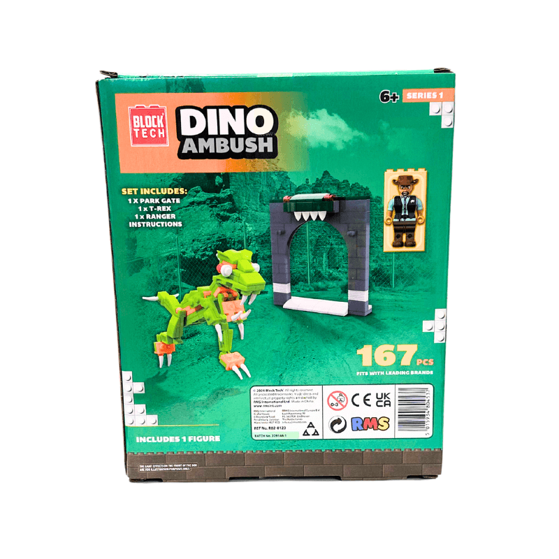 Dino Ambush BlockTech Play Set