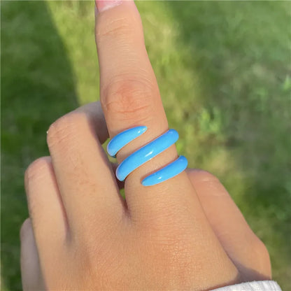 Amnesia Jewellery | Twisted Candy Fashion Rings