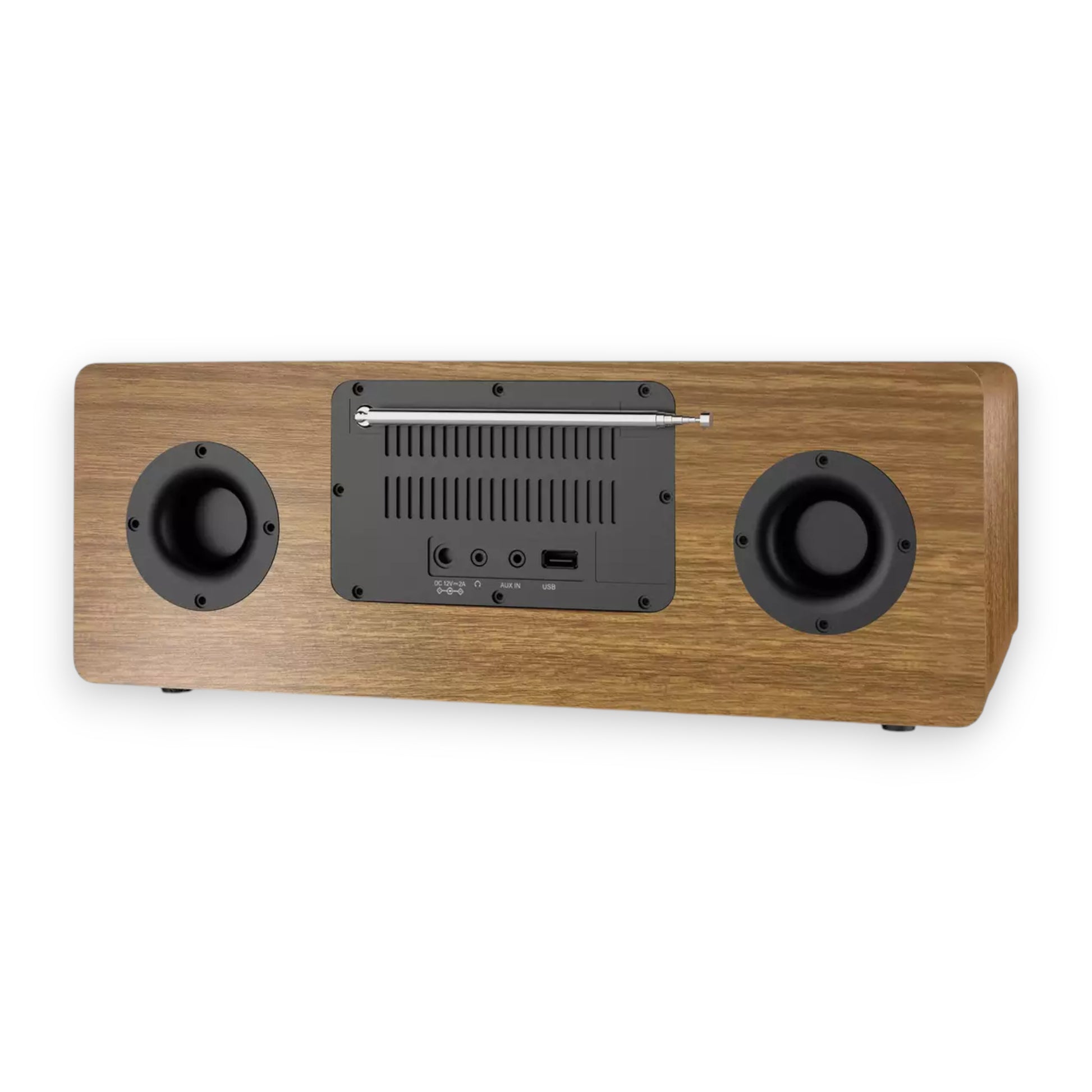 Bush CD player with Bluetooth, DAB+ & FM radio. Stylish wood finish, compact design & great sound. Shop now at New, Used and More!